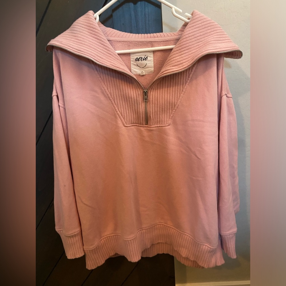 Aerie Half Zip Sweatshirt
